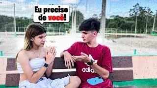 DUDINHA ME CHAMOU PRA UMA CONVERSA SÉRIA! 🤔
