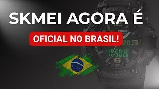 Eles Chegaram! Relógios SKMEI Estilo CASIO Agora com Garantia no Brasil!