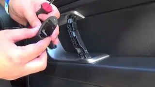 How to Remove Interior Door Handle Trim - 2005-2009 Subaru Legacy/Outback