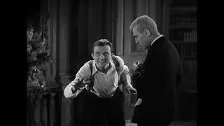 Renfield and RATS! (Dracula, 1931, w Glass score)