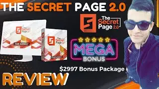 The Secret Page 2.0 Review ⚠️ WARNING ⚠️ DON'T GET THE SECRET PAGE 2.0 WITHOUT MY 🔥 CUSTOM 🔥 BONUS