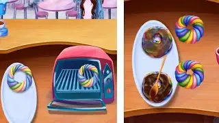 PLAY FUN COOKING GAME UNICORN FOOD MAKER #3 | RAINBOW DONUT CAKE | ANDROID/IOS