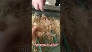 Coconut cutter，Coconut fiber crusher，Twine and silk shredder#machine #crusher #fibre cutting machine