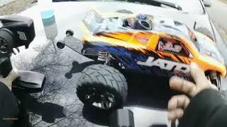 Traxxas jato 3.3 nitro/ Yea she's FAST💨