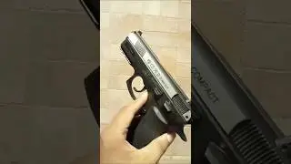 Cz 75 D Compact BB Air gun #airsoftgun #cz #9mmpistol #airgun #shortvideo