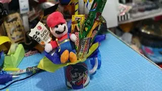 Lindo detalle de Mario Bros  para graduaci&oacute;n 🎓