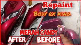 REPAINT BODY RX KING MERAH CANDY