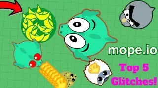 MOPE.IO TOP 5 GLITCHES OF ALL TIME!