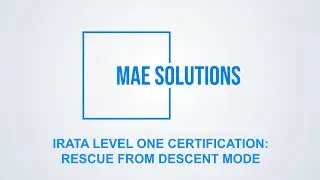 IRATA Level 1 - Rescue From Descent Mode