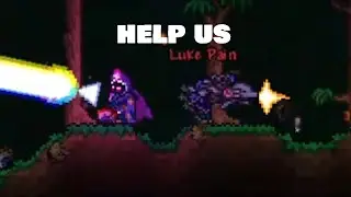 Terraria, But there's 300 times spawn rate and insane luck