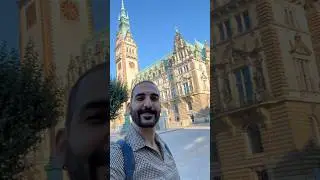 Hamburg City Hall Walking Tour #hamburg #townhall #walkingtour #gaytravel