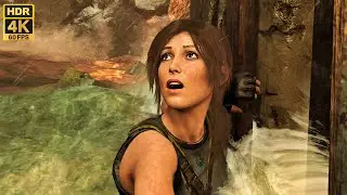 Shadow of The Tomb Raider PS5 4K 60FPS HDR | Epic Tsunami Scene