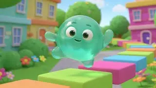 Fall Guys Jelly Runner Rolled into the Foam | Kids Songs & Toddler Rhymes