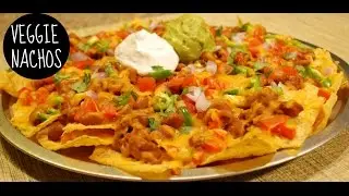 Baked Veggie Nachos Recipe