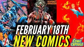 NEW COMIC BOOKS RELEASING FEBRUARY 19TH 2026 DC  MARVEL COMICS PREVIEWS COMING OUT THIS WEEK #comic