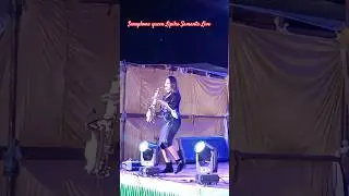 Saxophone queen  Lipika Samanta Live #odisha #love #kendrapara #festival #music #saxophone #song