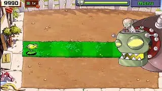 Peashooter Vs Dr.Zomboss - Who Will Win? PVZ 1 Fullgamplay 