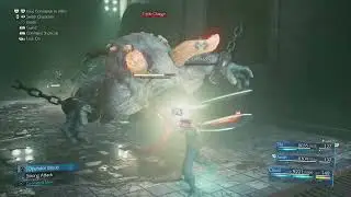 FF7 REMAKE Abzu boss battle (hard mode)