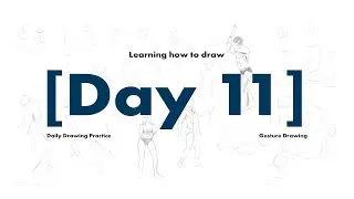 [Day 11] Practice with Me | Basic shapes and Gestures | Drawing fundamentals #learninghowtodraw