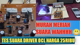 Cek Audio driver murah meriah OCL 150 watt
