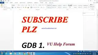 #EDU430 GDB Correct Solution 2022