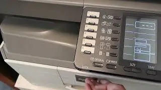 Developer initialization on Sharp AR-6020, 6023