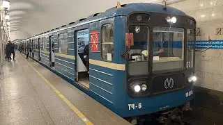 Все линии Петербургского метрополитена в 1 видео!(Сборник видео)