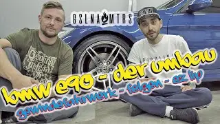 BMW E90 - Gewindefahrwerk & Felgen - TÜV Legal - ap Sportfahrwerke - Tomason - Ezlip - GSLNA MTRS