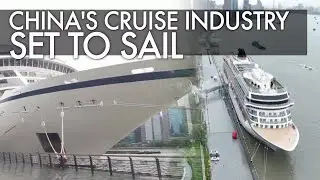 The first high-end cruise ship independently operated by China sets to sail for 1st overseas tours