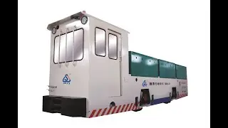 45 Tonne electric battery locomotive for TBM tunnel and mining transportation