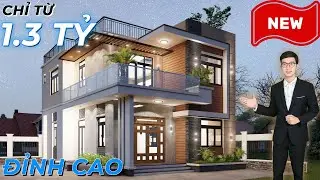 Đỉnh cao từ thiết kế tới công năng của mẫu nhà hiện đại chỉ từ 1.3 tỷ