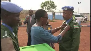 La reconnaissance de la MINUSCA &agrave; l&rsquo;&eacute;gard de l&rsquo;Unit&eacute; mauritanienne de police constitu&eacute;e