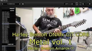 Harley Benton DNAfx GiT Core | Metal vol. 1 | HB Amarok 7