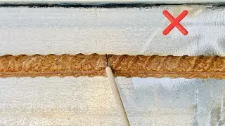 How to make welding of two steel bar joint strongly #shorts #welding #diy