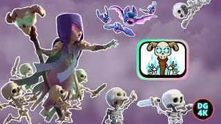 Legendary Super Witch Emote from Super Witch tournament | Clash Royale