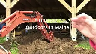 Electrical Trench Begins - From Cottage to Power Pole ...  E297