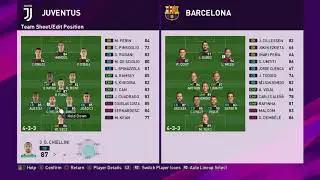 eFootball PES 2020 DEMO - Juventus Player Ratings