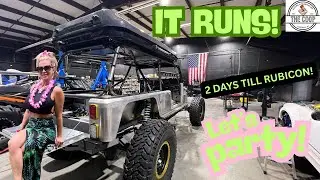 Shannon gets the ARB tent mounted, speakers in the doors and she makes smoke!