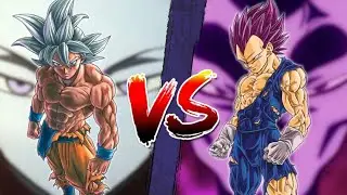 MUI Goku vs Ultra EGO Vegeta