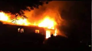 House fire off of Onset Ave