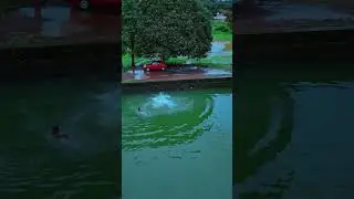 The biggest pool Monsoon Kerala #shortsvideo #travel #monsoon #kerala