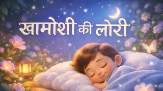 खामोशी की लोरी | Calm Hindi Lullaby for Deep Sleep | Soothing Bedtime Music for Kids