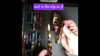 &lrm;⁨@MyersPenCo⁩&nbsp; One of a kind pen from the Orlando Pen Show silent auction to save the Florida reefs