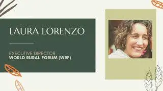 Laura Lorenzo on opportunities within the UN Decade of Family Farming (UNDFF)