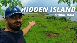 morbe dam's hidden island | best camping location in karjat |