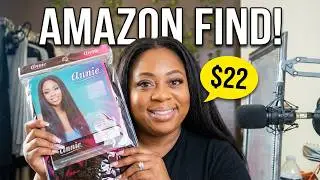EASIEST, CHEAPEST MOST NATURAL HALF WIG ANNIE: KINKY STRAIGHT
