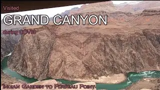 Grand Canyon National Park - Hiking from Indian Garden to Plateau Point