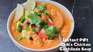 Chicken Enchilada Soup Instant Pot Recipe