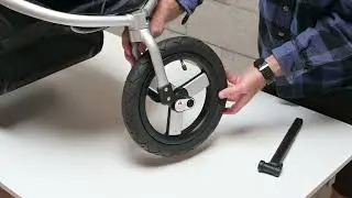 How to Inflate Bumbleride Wheel with Air Pump