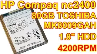 HP Compaq nc2400 Windows 7 real time installation on 1.8